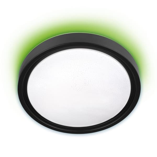 Moderne LED dæmpbar loftslampe Activejet PANAMA RGB trådløs fjernbetjening