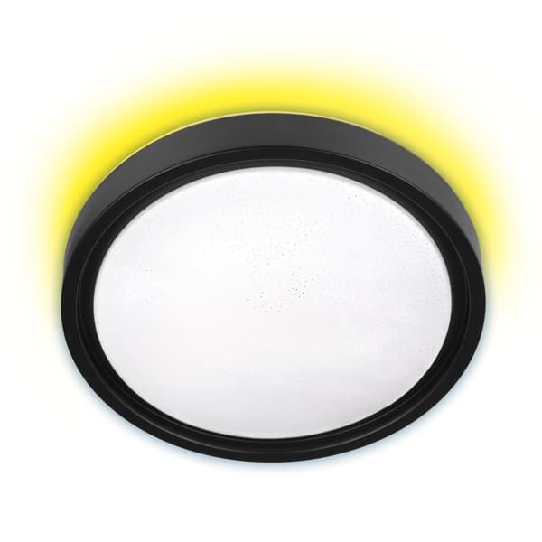 Moderne LED dæmpbar loftslampe Activejet PANAMA RGB trådløs fjernbetjening
