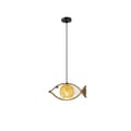 Miniatyrbild 1 av 2: Fiskformad Kandelaber, 2 Huvud Design, E27 Lampa Kompatibel,ingen glödlampa, Enkel huvud
