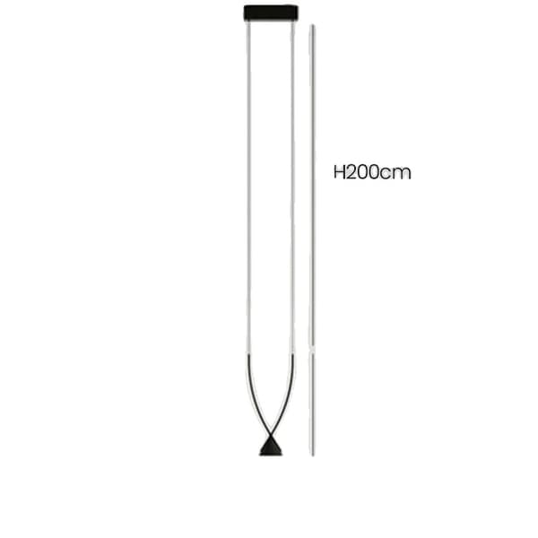 Modern taklampa, elegant design,1 huvud, varm vit