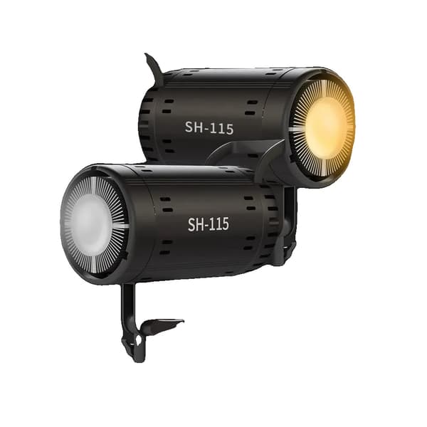 100W Valokuvausvalo, Väri lämpötila-alue 1000-9000K, CRI RA95,2kpl 115W