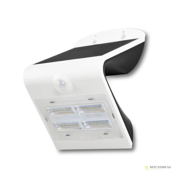 Solcellsprojektor 3W LED Vit+Svart V-TAC VT-768 4000K 400lm