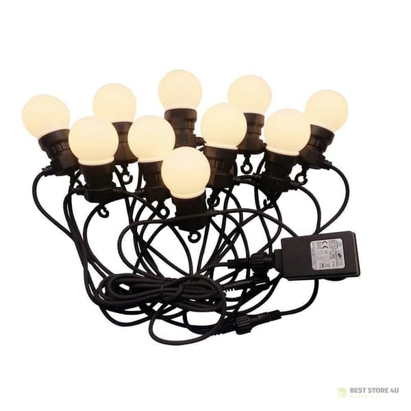 V-TAC Havegirlande (kæde) LED 5 meter 10 pærer 0,5W VT-70510 3000K 480lm