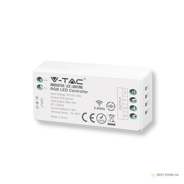 Himmenninohjain V-TAC RGB 12A/MAX 12V-144W 24V-288W VT-2432