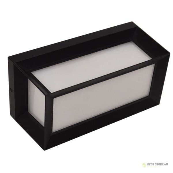 LED-fasadarmatur Falin 12W 4000k svart IP54