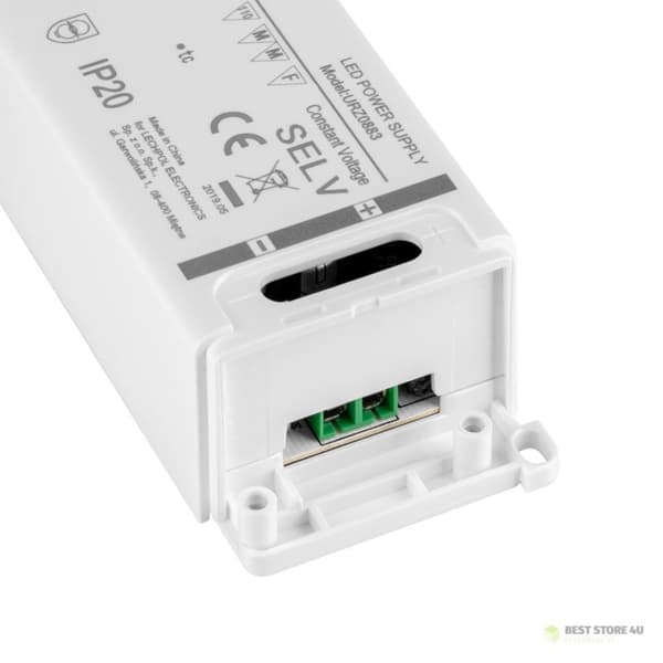 REBEL strømforsyning til LED-diodekæder 12V 2.5A (YSL36-1202500) 30W maks.