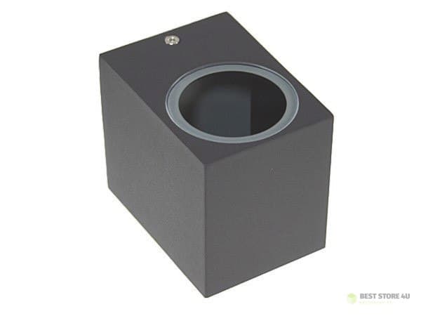 Korti 1x GU10 antracit fasadlampa