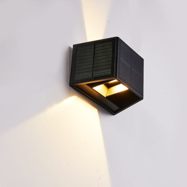 SOLAR VÆGLAMPE VINGER 50LM 3000K