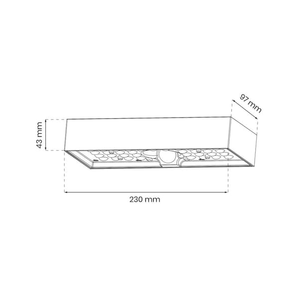 SOL-LAMPE 6W 800LM 4000K