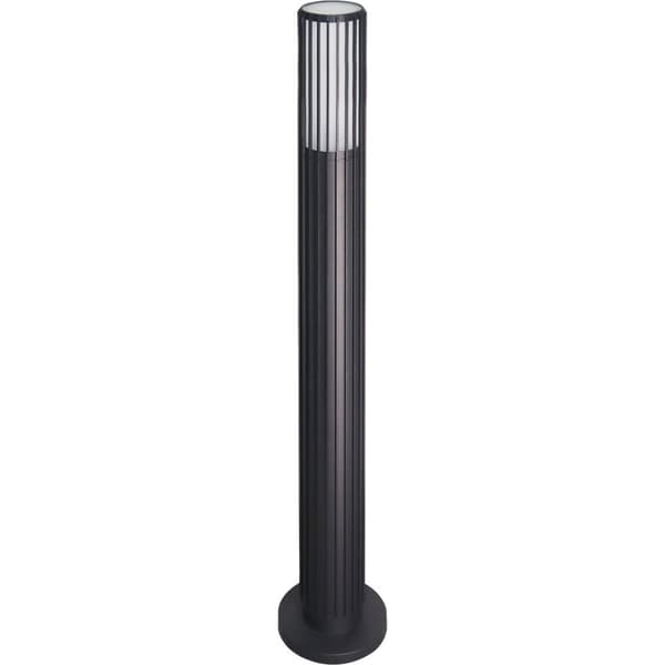 VERTIKAL SVART TRÄDGÅRDSLAMPA 1XGU10 IP44