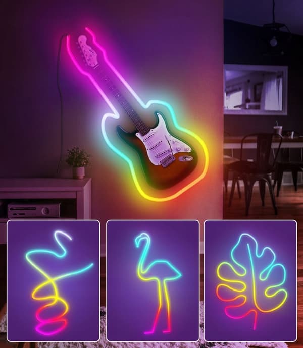 LED-STRIP Bluetooth Tuya 16 millioner FARVER FARVENUEFORMAT