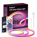 Miniatyrbillede 1 af 6: LED-STRIP Bluetooth Tuya 16 millioner FARVER FARVENUEFORMAT