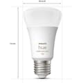 Miniatyrbillede 3 af 4: Philips Hue White and Color Ambiance, startsæt med 2 pærer E27, 75W, Bluetooth, fungerer med Alexa, Google og HomeKit