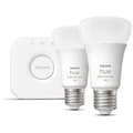 Miniatyrbillede 2 af 4: Philips Hue White and Color Ambiance, startsæt med 2 pærer E27, 75W, Bluetooth, fungerer med Alexa, Google og HomeKit