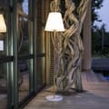 Miniatyrbillede 3 af 6: Solcelle- og genopladelig gadelampe - LUMISKY - STANDY WOOD SOLAR - H150 cm - Dæmpbar varm hvid LED