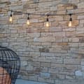 Pikkukuva 2 / 3: Ulkokäyttöön tarkoitettu valosarja - LUMISKY - MAFY 20 LIGHT - 10 m - 20 vintage-polttimoa - E27 - lämmin valkoinen LED