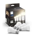 Miniatyrbild 3 av 6: Philips Hue White, E27 ansluten LED-lampa, motsvarande 60 W, 800 lumen, Bluetooth-kompatibel, 4-pack