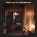 Miniatyrbild 6 av 6: Philips Hue White, E27 ansluten LED-lampa, motsvarande 60 W, 800 lumen, Bluetooth-kompatibel, 4-pack
