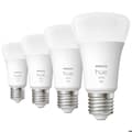 Miniatyrbild 2 av 6: Philips Hue White, E27 ansluten LED-lampa, motsvarande 60 W, 800 lumen, Bluetooth-kompatibel, 4-pack