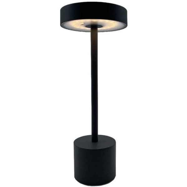 Sladdlös bordslampa - LUMISKY - ROBY - H30 cm - Aluminium Touch - Mörkgrå - LED