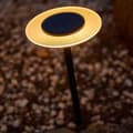 Pikkukuva 3 / 4: 2 aurinkokennolla toimivan varren valosetti - LUMISKY - UFO - K35 cm - Lämmin valkoinen LED