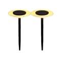 Pikkukuva 1 / 4: 2 aurinkokennolla toimivan varren valosetti - LUMISKY - UFO - K35 cm - Lämmin valkoinen LED