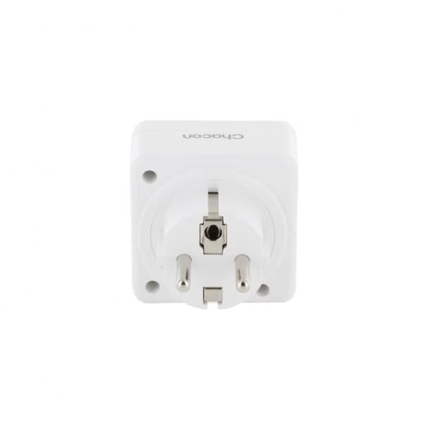 Chacon set med 4 miniuttag på/av och 2 fjärrkontroller (FR)