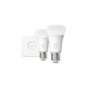 Miniatyrbillede 3 af 4: PHILIPS Hue White - Starterkit smart LED-pære - 9,5W - E27 - Pakke med 2