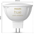 Miniatyrbillede 4 af 6: Tilsluttet lampe - PHILIPS HUE - MR16 - Hvidt lys - Bluetooth-kompatibel - Pakke med 2 - Fungerer med app og stemme