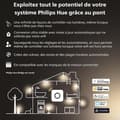 Miniatyrbillede 5 af 6: Tilsluttet lampe - PHILIPS HUE - MR16 - Hvidt lys - Bluetooth-kompatibel - Pakke med 2 - Fungerer med app og stemme