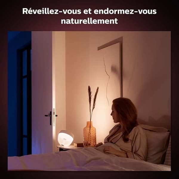 Philips Hue White & Color Ambiance, Bluetooth-aktiveret Iris, Hvid, fungerer med Alexa, Google Assistant og Apple Homekit