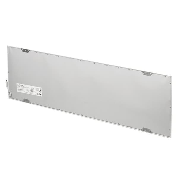 Maclean LED-panel, takbelysning, tunn 40W, 3200lm, 1195x295x8mm, neutralvit (4000K), raster, FLIMMERFRI, MCE545 NW