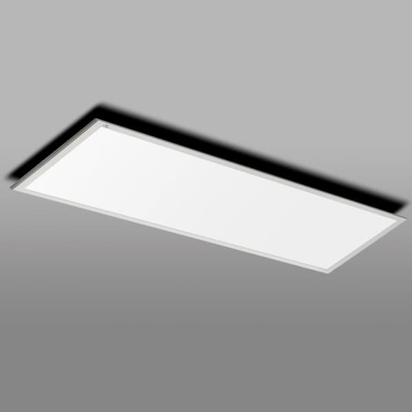 Maclean LED-panel, takbelysning, tunn 40W, 3200lm, 1195x295x8mm, neutralvit (4000K), raster, FLIMMERFRI, MCE545 NW