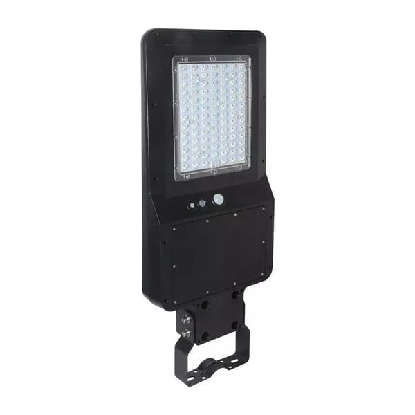 Solcelledrevet gadelampe V-TAC 40W LED sort IP65 120Lm/W VT-ST42 4000K 4800lm