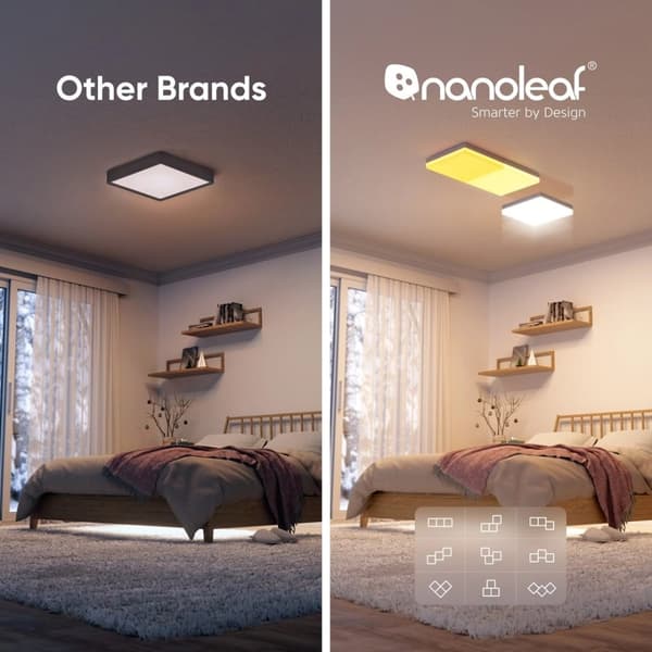 Nanoleaf-udvidelsespakke (1 panel) | 16 W | RGB/varmt hvidt til køligt hvidt lys