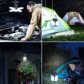Miniatyrbillede 5 af 5: Bomclap 1200mAh LED solfyldt campinglanterne genopladelig via USB | 6 tilstande inkl. SOS | Vandafvisende IP64 | Transportabelt telt og udendørs lampe