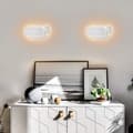 Miniatyrbild 5 av 8: Bomclap LED Vägglampa 12W 1920LM Varmvit 3000K, Modern Inomhusbelysning för Sovrum & Hall, Ej Dimmbar