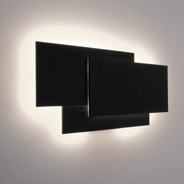 Bomclap Kraftfull LED Vägglampa 12W Kallvitt 4000K, Modern Belysning för Hall & Sovrum, Väggmonterad