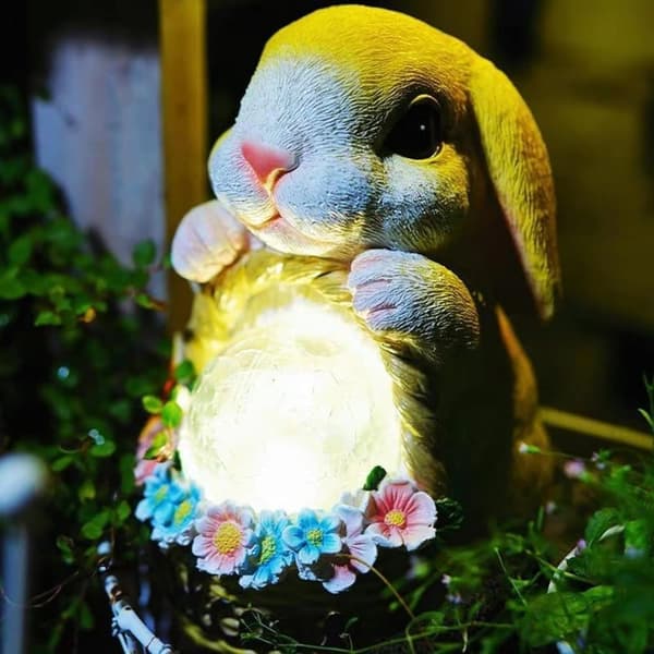 Bomclap Solar Lampe Udendørs Statuer / Figurer / Skulpturer / Statuer / Dekorationer Halloween Indretning til Have / Gård / Terrasse / Rutsjebane