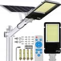 Pikkukuva 1 / 11: TEHOKAS LED-AURINKOVALAISIN 800 W HÄMÄRÄTUNNISTIMELLÄ KATUVALAISIN KAUKOSÄÄDIN PUUTARHAAN