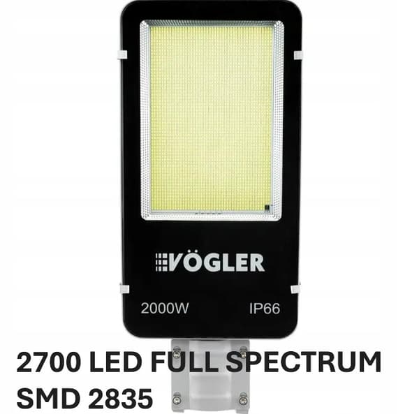 KRAFTFULL LED-SOLCELLAMPA 2000W SKYMNINGSSENSOR GATUTRÄDGÅRD VOGLER