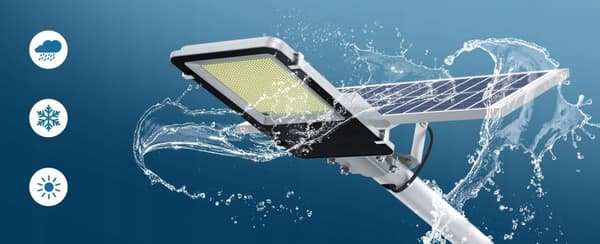 KRAFTFULL LED-SOLCELLAMPA 2000W SKYMNINGSSENSOR GATUTRÄDGÅRD VOGLER