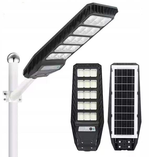 KRAFTFULL SOLAR LED-LAMPA VOGLER 1200W med RADAR-rörelse- och skymningssensor