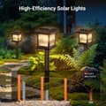 Miniatyrbillede 3 af 7: OBOSOE 6-Pak Solcellelamper - 10 timers lystid, 2800K LED, IP44 vandtæt, havedekoration