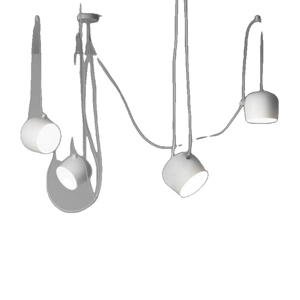 Moderne LED Pendellampe, Dæmpbar Funktion, Stilfuldt Design,4 hoveder, Stor