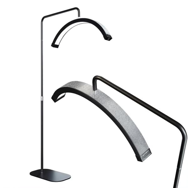 LED Videolampa, Justerbar Färgtemperatur 3200K-5600K, 45W Hög Effekt,Y9 Black-do 28 tum