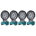 Miniatyrbild 1 av 2: LED Arbetslampa, 27W Effekt, 2000 Lumen Ljusstyrka,4Pack LED-lampa, 27W