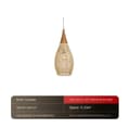 Miniatyrbillede 1 af 2: Rattan Pendellampe, LED Lyskilde, Ledning Pendel, Beige Lampeskærm,D25, Ingen pære