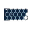 Miniatyrbillede 1 af 2: Hexagonal Loftlampe, 6000-6500K Farvetemperatur, 90 CRI, 270° Strålevinkel,HC-4724-440