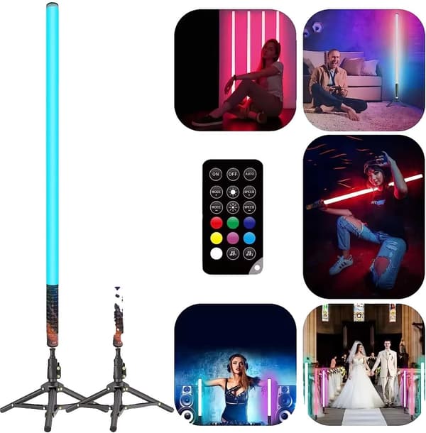 RGB-ympäristövalo, 500 valaistusasetusta, 3W teho,4 kpl